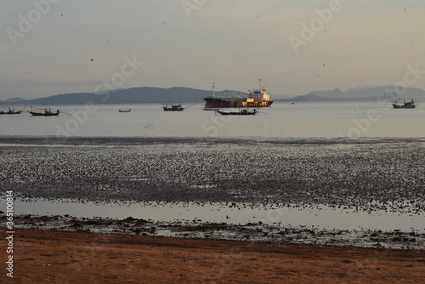 Obraz boats on the beach