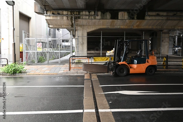 Fototapeta フォークリフト