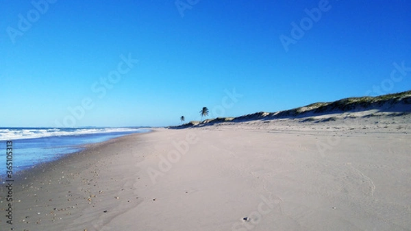 Obraz footprints on the sand