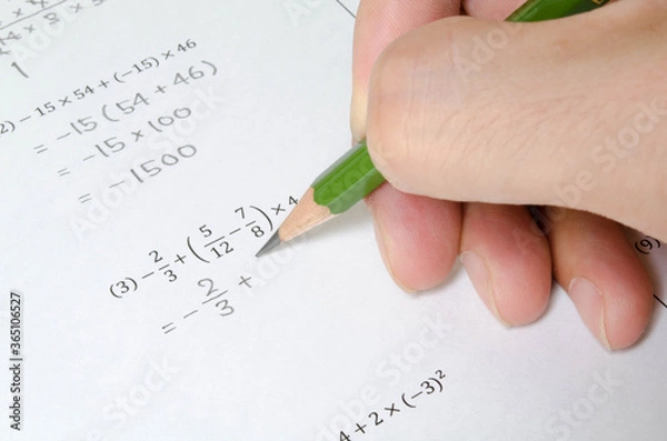 Obraz 数学のテスト