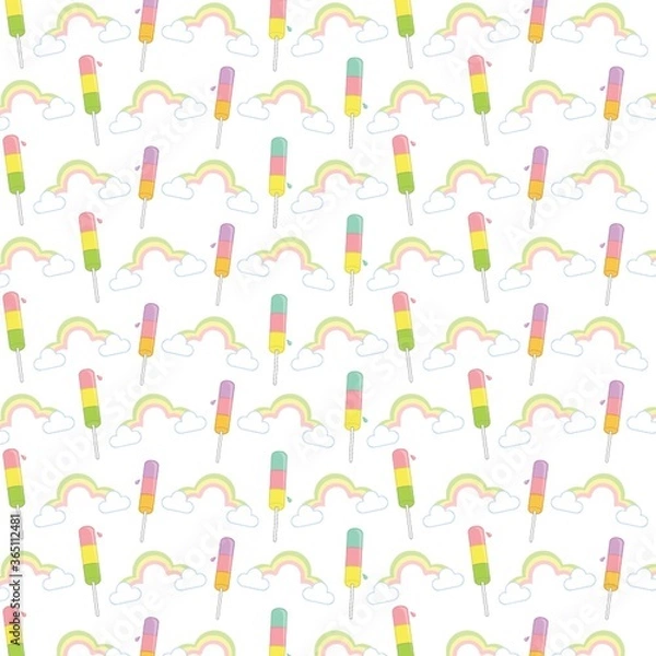 Fototapeta rainbow background