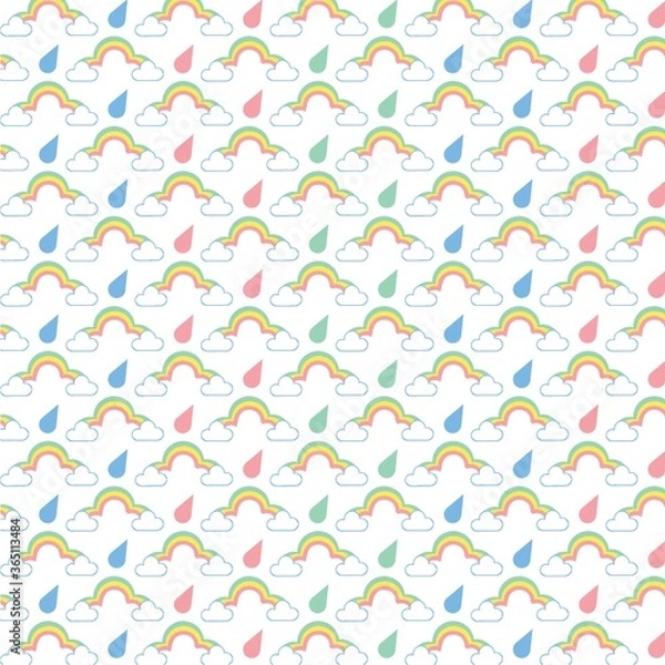 Fototapeta rainbow background