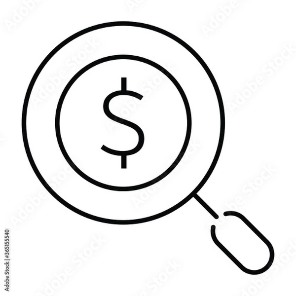 Fototapeta Business and Finance icon vector