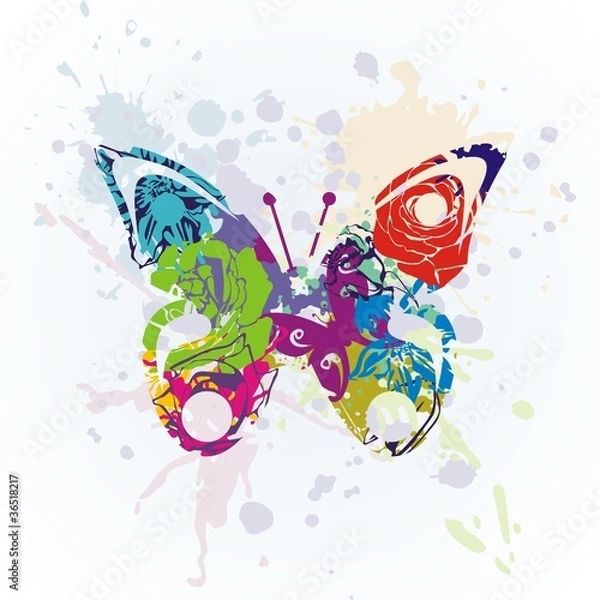 Obraz vector butterfly