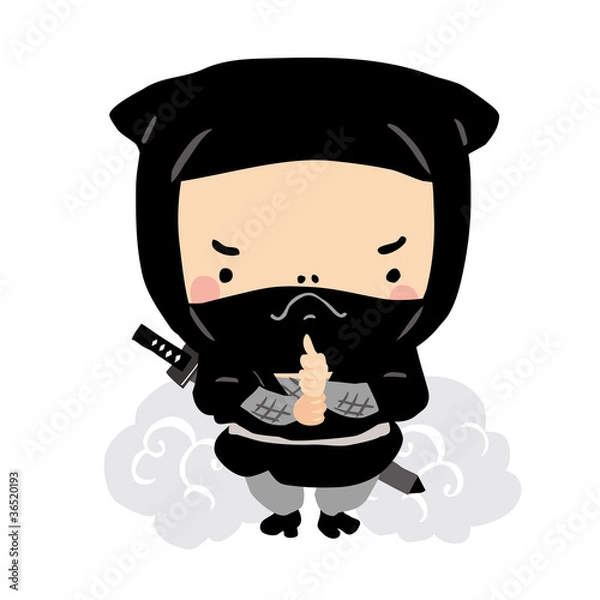 Obraz Japanese ninja