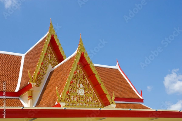 Obraz triangle roof