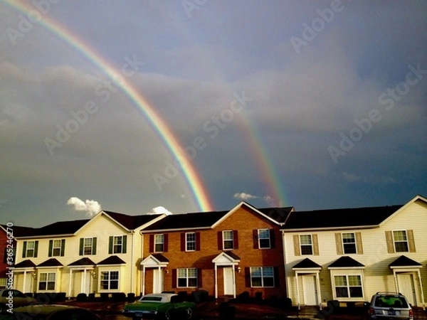 Obraz Double rainbow