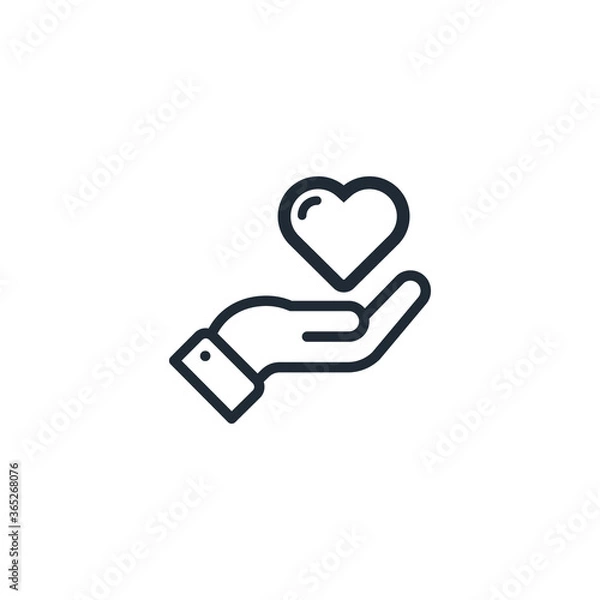Obraz Donate icon symbol vector eps 10
