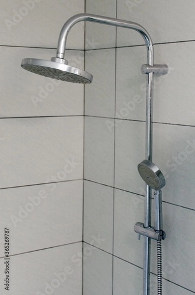 Obraz modern shower faucet