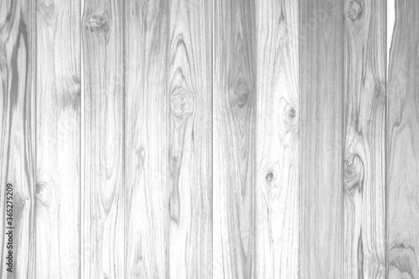 Fototapeta Monochrome teakwooden wall from boards as a background,abstract texture for design.