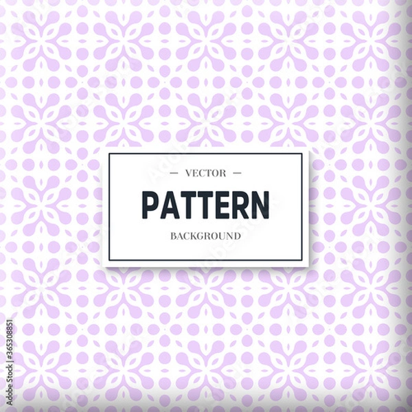 Fototapeta Seamless vector pattern. Background pattern in geometric ornamental style.