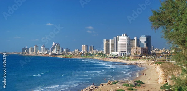 Obraz Panoramic view if Tel-Aviv