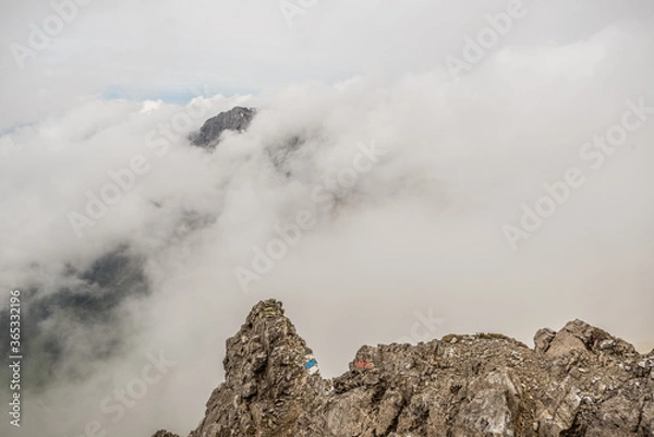 Obraz clouds over the mountain