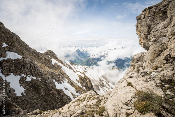 Obraz high mountain landscape