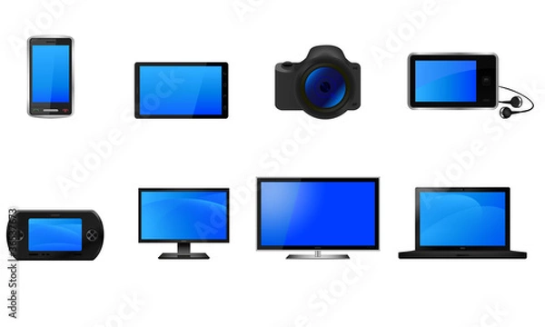 Obraz Gadget Icons