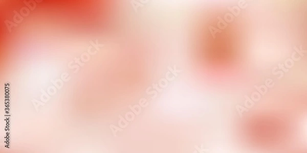 Obraz Light red vector abstract blur pattern.