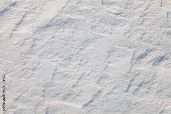 Fototapeta winter abstract background, snow texture