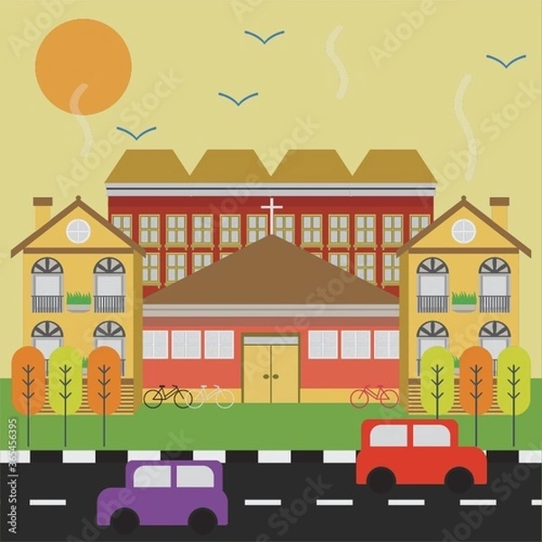 Fototapeta cityscape