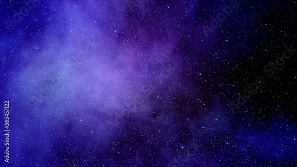 Obraz beautiful starry sky, sky of stars, starry background, stars on the background of the galaxy 3d render