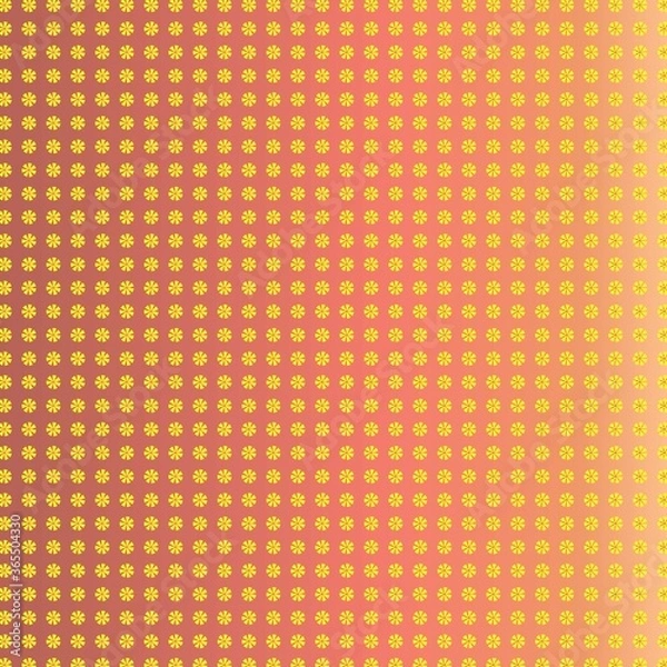 Fototapeta pattern with abstract flowers	