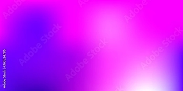 Fototapeta Light Purple, Pink vector gradient blur texture.