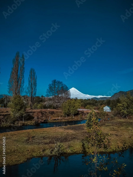 Obraz A great volcano