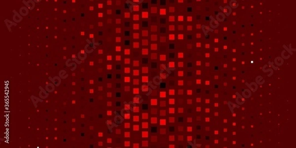 Obraz Dark Red vector template with rectangles. New abstract illustration with rectangular shapes. Pattern for websites, landing pages.