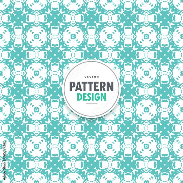 Fototapeta Vector seamless pattern. Modern texture. Repeating abstract background.