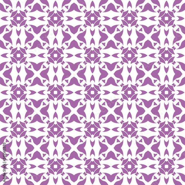 Fototapeta Seamless geometric ornamental vector pattern. Abstract background