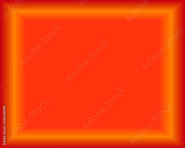 Obraz orange color frame border