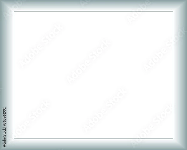 Obraz white background border frame shape