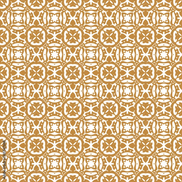Fototapeta Geometric ornamental vector pattern. Seamless design.