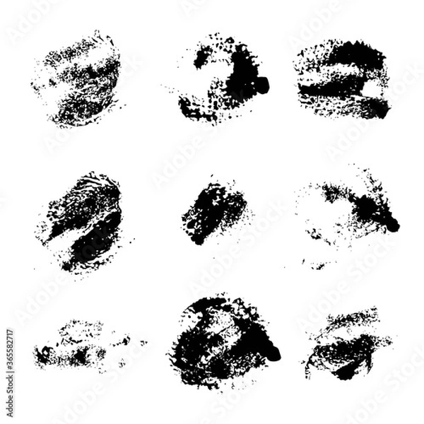 Fototapeta vector grunge texture set 2