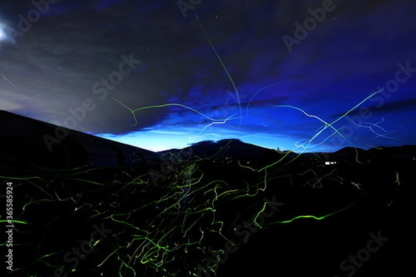 Obraz ホタルの軌跡