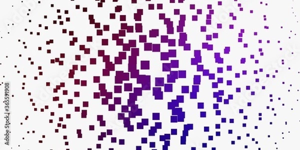 Fototapeta Light Blue, Red vector background in polygonal style. Rectangles with colorful gradient on abstract background. Template for cellphones.