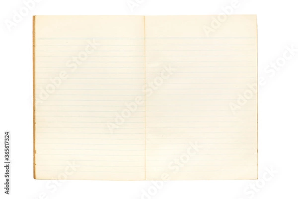 Obraz Old Notebook Paper Background.