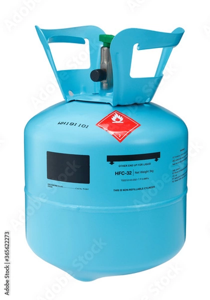 Fototapeta R32 Refrigerant. R32 refrigerant is also known as difluoromethane and belongs to the HFC family of refrigerant.