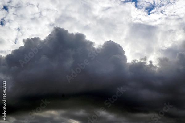 Fototapeta Stormclouds in a landscape