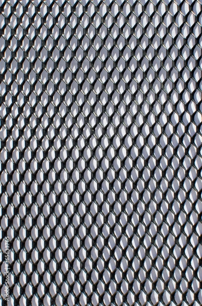 Obraz metal grid background