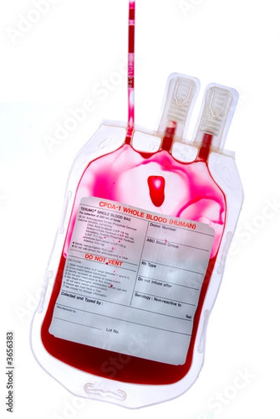 Obraz Transfuzja krwi