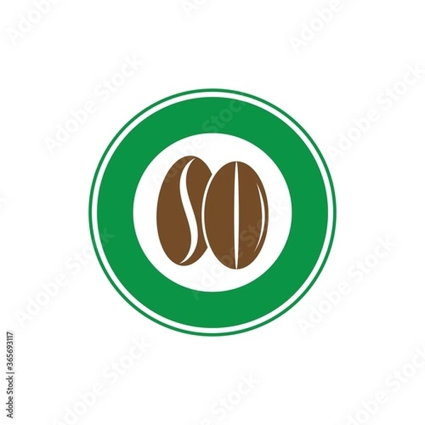 Obraz coffe logo
