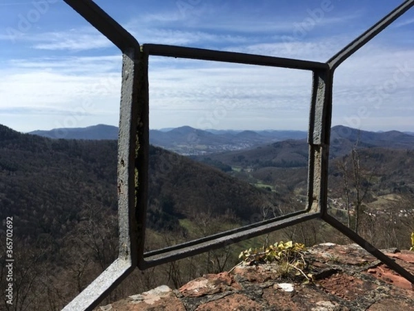 Obraz Panorama Pfälzerwald