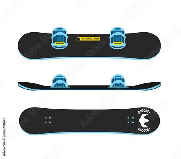 Obraz Snowboard 
Snowboarding Gear snowboarding board.