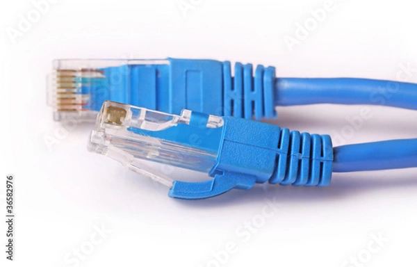 Fototapeta Computer Network Cable