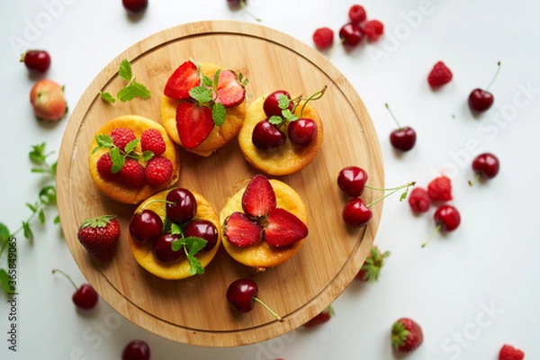 Obraz Deser truskawkowy 