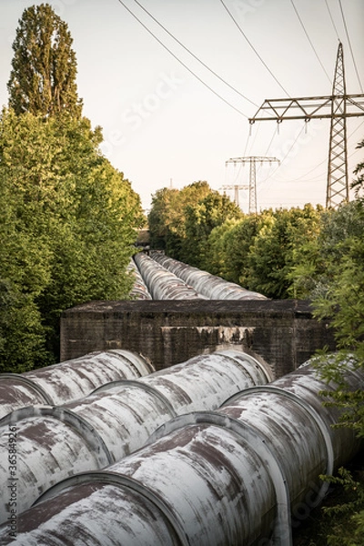 Fototapeta Pipelines