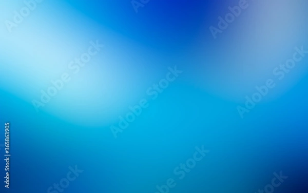 Fototapeta Blue gradient. Blue blurred abstract background