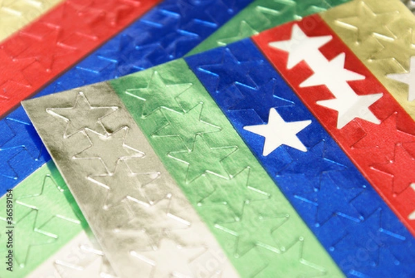 Obraz Nauczyciele naklejki Stars