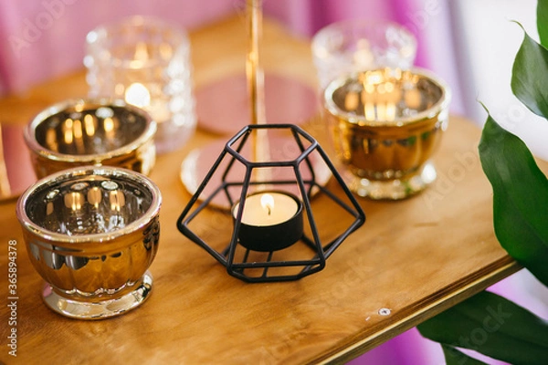 Fototapeta Candle on the table