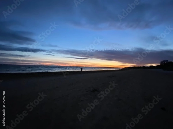 Obraz sunset on the beach